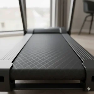 Detailed view of the heavy-duty, non-slip textured walking belt designed for stability and safety.