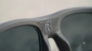 Budget running sunglasses displayed with interchangeable lenses for different British weather conditions.