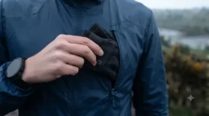 Lightweight spring running gloves packed easily into the pocket of a running jacket for changeable British weather.
