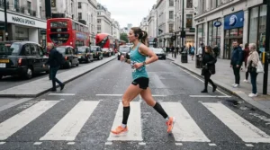 Maintaining situational awareness with bone conduction headphones for running near busy traffic