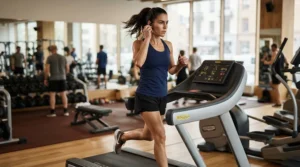 Using affordable running earbuds under £50 for everyday training use on the treadmill